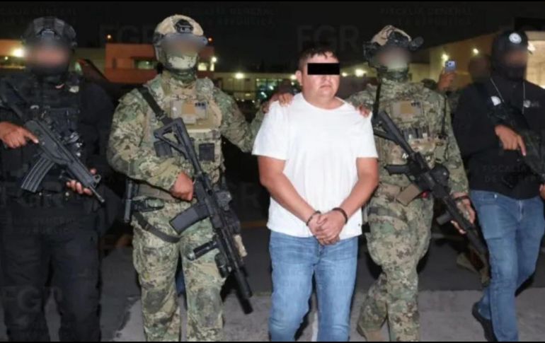 Flores Silva, de 45 años, es originario del estado de Michoacán y, según las autoridades mexicanas, se desempeñó como jefe de seguridad de Oseguera Cervantes. ESPECIAL/FGR