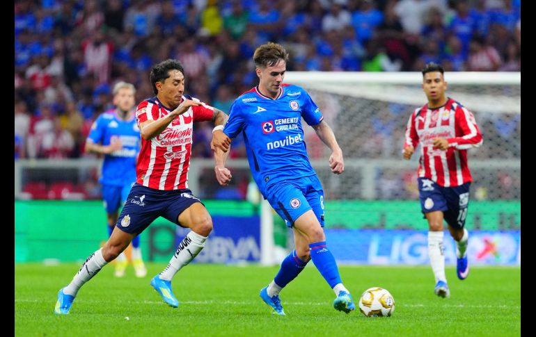 El pasado martes 13 de mayo, Chivas empató con Cruz Azul 2-2 en la Ida de las Semifinales del Clausura 2026 en el Estadio Azteca. IMAGO7 / ARCHIVO