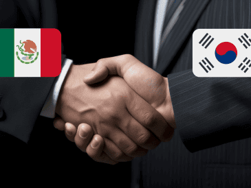 Ambas naciones acordaron establecer un Diálogo Estratégico y fortalecer consultas para proteger los intereses de las empresas surcoreanas de cara a la próxima revisión del T-MEC. CANVA