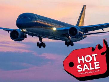 El Hot Sale 2026 buscará impulsar la compra de vuelos y viajes con promociones exclusivas. CANVA/ESPECIAL