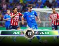 Rojiblancos y Celestes se presentan en Guadalajara tras haber protagonizado un intenso empate en el partido de Ida. ESPECIAL / IMAGO7 y CANVA