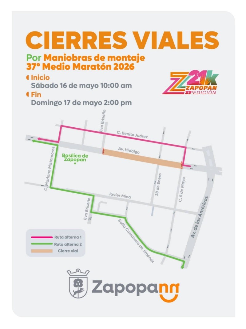 &nbsp;CORTESÍA/ Dirección de Movilidad y Transporte Zapopan&nbsp;