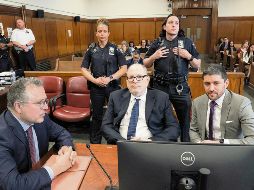 El ex productor de cine de Hollywood, compareció ante el Tribunal Supremo de Manhattan.. EFE