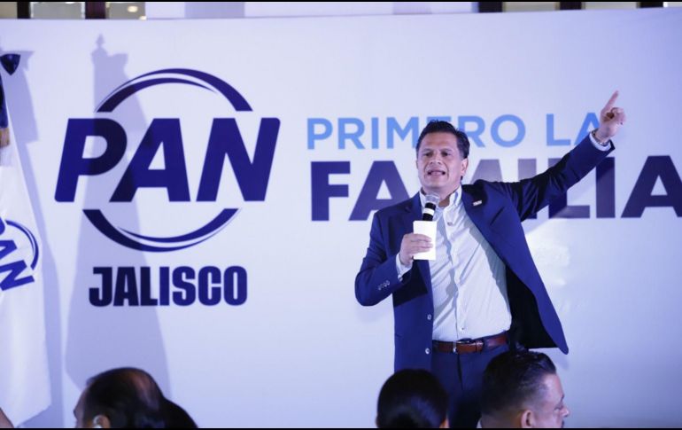 Colín Aguilar, presidente del PAN Jalisco, señaló que este es el momento “para retomar el rumbo” y reconstruir la relación con la ciudadanía. ESPECIAL