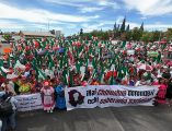 Ariadna Montiel publicó una serie de fotos de la manifestación en Chihuahua organizada para este sábado 16 de mayo del 2026. @A_MontielR
