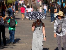 Pese a que en Guadalajara se prevé un día medio nublado a nublado, las altas temperaturas no perdonan este 17 de mayo. EL INFORMADOR / ARCHIVO