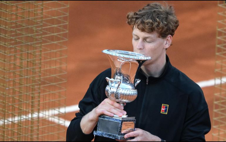 El italiano no defraudó. Tomó fuerzas y confianza de cara al prestigioso Roland Garrros 2026. EFE / A. di Meo