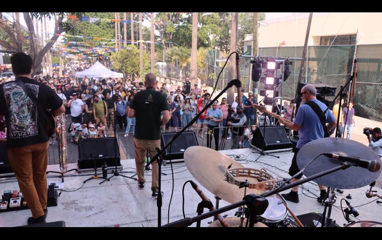 La Fiesta de la Música es organizada por la Dirección de Cultura, en corresponsabilidad con la Alianza Francesa, comerciantes y vecinos de la colonia Americana. CORTESÍA