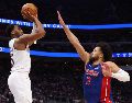Los Cavaliers dominaron de principio a fin a unos Pistons que nunca encontraron respuesta ofensiva ni a Cade Cunningham. AFP/ G. SHAMUS.