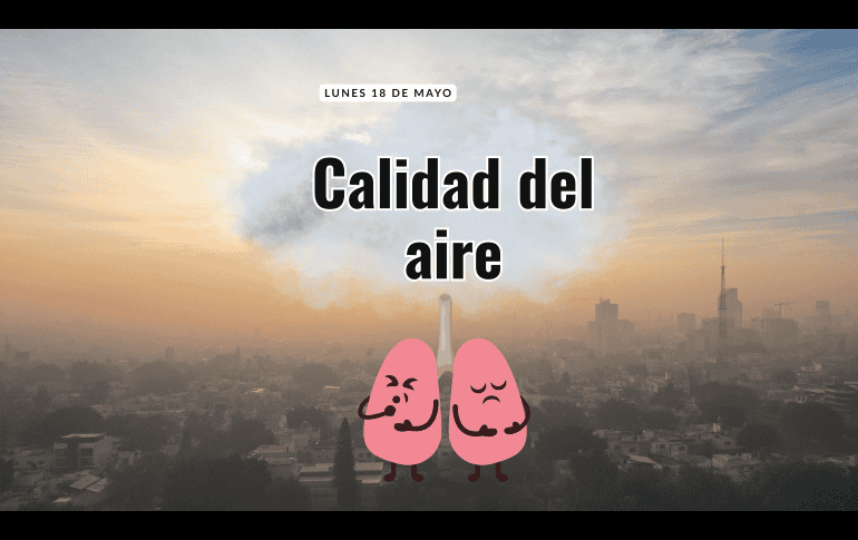 La mañana de este viernes 15 de mayo se registra buena calidad del aire en el AMG en Atemajac con 36 puntos IMECA. EL INFORMADOR / ARCHIVO