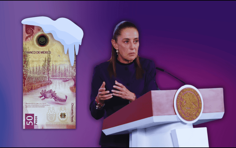 Sheinbaum afirmó que el congelamiento de las cuentas del gobernador de Sinaloa, Rubén Rocha Moya, se dio de manera preventiva. SUN / F. Rojas