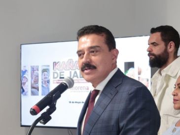 Lomelí reconoció los avances en el saneamiento del Río Santiago y destacó el trabajo coordinado del Gobierno Federal en la estrategia hídrica para la recuperación del afluente, al tiempo que llamó a los municipios a sumarse a las acciones de saneamiento. CORTESÍA