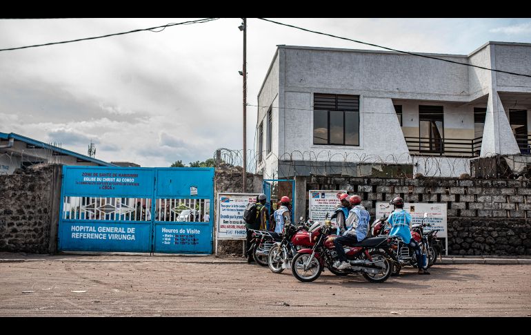 Vista exterior de un hospital que ha sido designado como centro de tratamiento para el ébola, en Goma, en la República Democrática del Congo. XINHUA