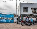 Vista exterior de un hospital que ha sido designado como centro de tratamiento para el ébola, en Goma, en la República Democrática del Congo. XINHUA