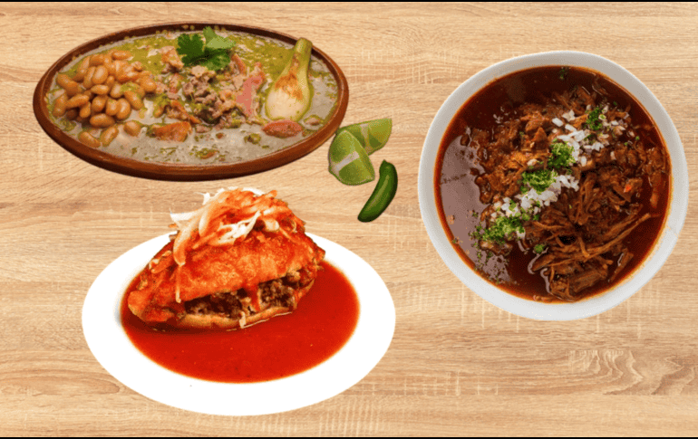 Descubre la inmensa riqueza gastronómica tapatía que deleitará a los miles de aficionados del futbol durante la próxima Copa del Mundo, con opciones auténticas, llenas de historia y lugares emblemáticos que no te puedes perder para comer como un verdadero local. ESPECIAL / CANVA