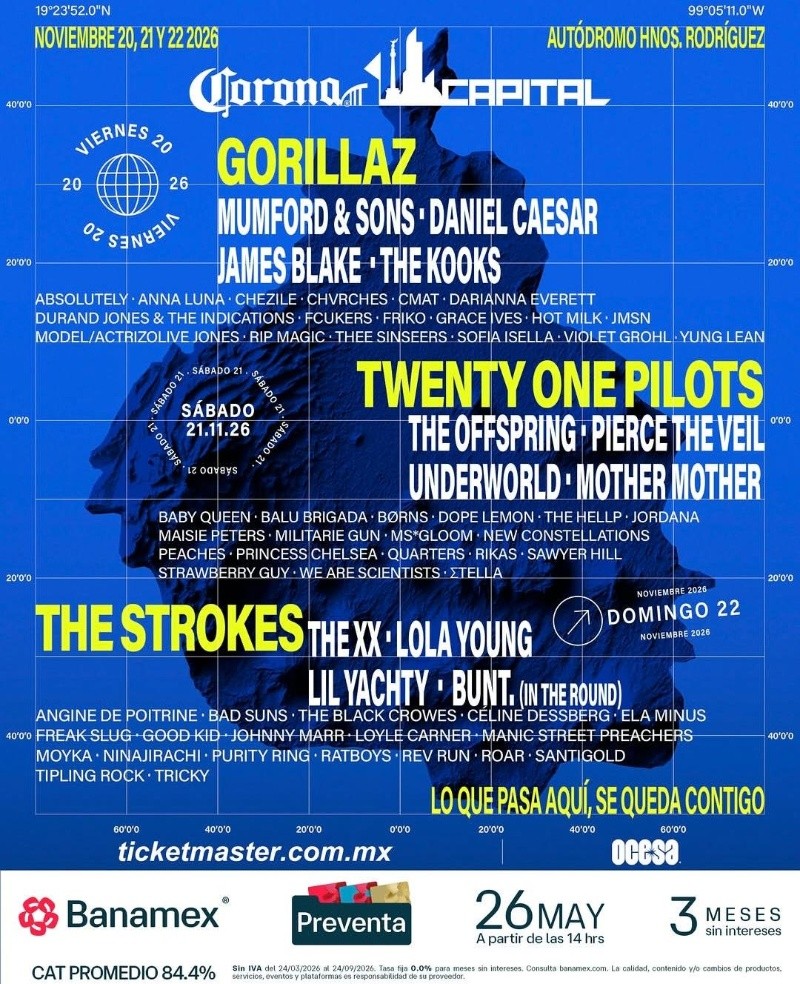 FACEBOOK / FESTIVAL CORONA CAPITAL&nbsp;