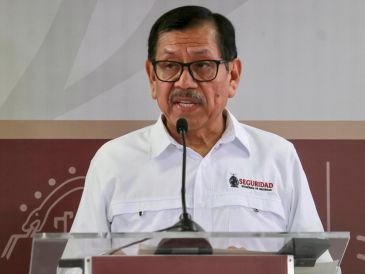 Fotografía del 9 de diciembre de 2024 del exsecretario de Seguridad de Sinaloa Gerardo Mérida durante un acto en Culiacán. EFE/ I. Medina