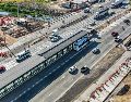 Lemus declaró que se realizan grandes obras de infraestructura para la ciudad, por ejemplo, la modernización del ingreso a la ciudad desde el Aeropuerto Internacional de Guadalajara. ESPECIAL / SIOP