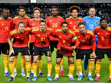 Bélgica afronta el torneo con una generación veterana que busca despedirse con una actuación destacada tras años de altibajos. AFP/ D. WAEM.