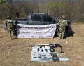 El atacante localizado fue puesto a disposición del ministerio público federal. X/ @sspsinaloa1
