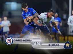 Cruz Azul y Pumas se enfrentan en el primer partido de la Gran Final del futbol mexicano en busca de tomar ventaja para el duelo de vuelta. ESPECIAL / IMAGO7 y CANVA