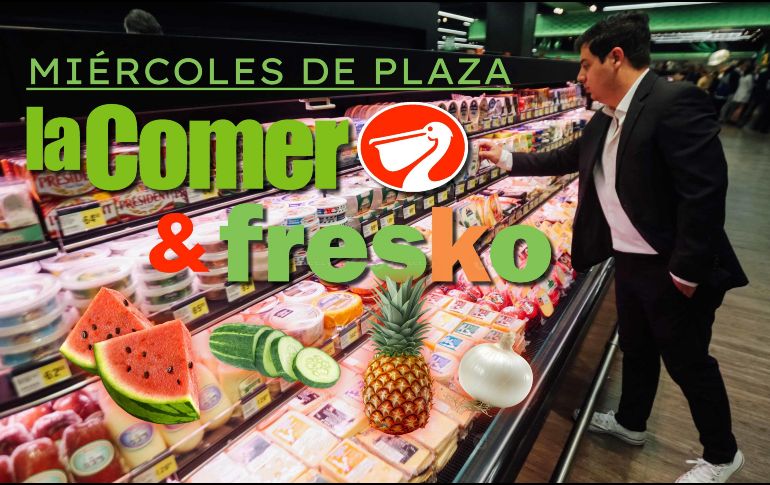 Conoce todos los descuentos por el Miércoles de Plaza en La Comer y Fresko para hoy 20 de mayo. EL INFORMADOR / ARCHIVO