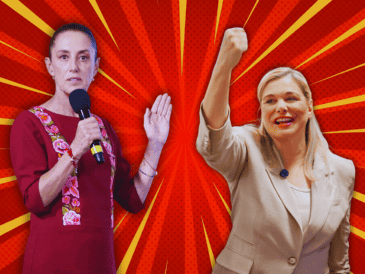 Sheinbaum volvió a criticar la actuación de la gobernadora de Chihuahua, Maru Campos, por presuntamente bloquear la manifestación que organizó Morena en su contra el pasado 16 de mayo. SUN / ARCHIVO / FACEBOOK / Maru Campos Galván