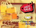 Mercado Libre, una de las plataformas líderes en la región, prepara su infraestructura digital para iniciar el Hot Sale 2026. ESPECIAL/Canva