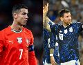 Messi, Cristiano y otras leyendas del futbol mundial podrían disputar en este Mundial el último gran capítulo de sus carreras con sus selecciones. AFP/ ARCHIVO.