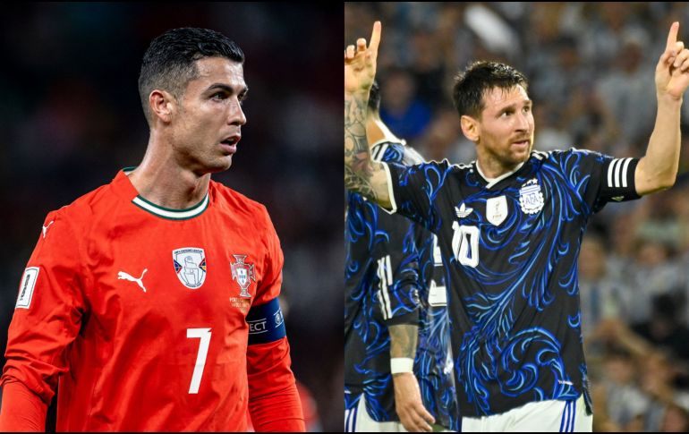 Messi, Cristiano y otras leyendas del futbol mundial podrían disputar en este Mundial el último gran capítulo de sus carreras con sus selecciones. AFP/ ARCHIVO.