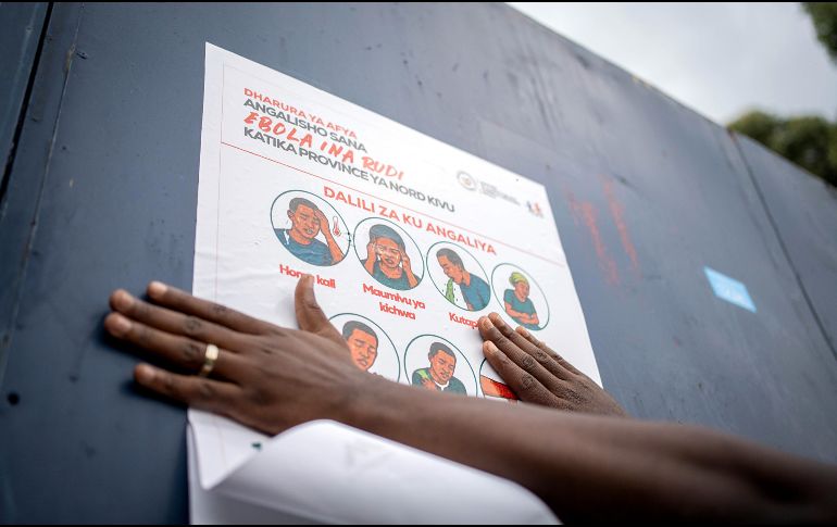 La situación del Ébola Bundibugyo se asemeja a la vivida con epidemias de la variante Zaire. EFE/EPA/M. Jeanne Munyerenkana