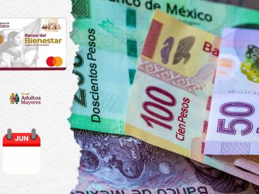 La respuesta corta es que el mes de junio está cubierto económicamente, pero no habrá un depósito nuevo durante estos 30 días. ESPECIAL / CANVA y Programas del Bienestar