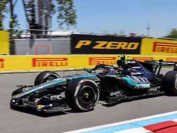 Kimi Antonelli puso a Mercedes al frente durante la única práctica libre del fin de semana antes de la clasificación Sprint del Gran Premio de Canadá 2026. EFE / C. Herrera-Ulashkevich