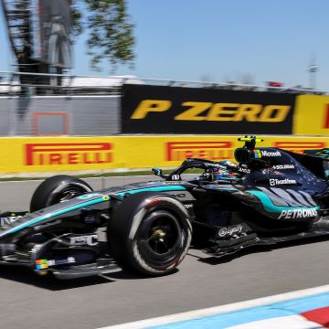 Kimi Antonelli puso a Mercedes al frente durante la única práctica libre del fin de semana antes de la clasificación Sprint del Gran Premio de Canadá 2026. EFE / C. Herrera-Ulashkevich