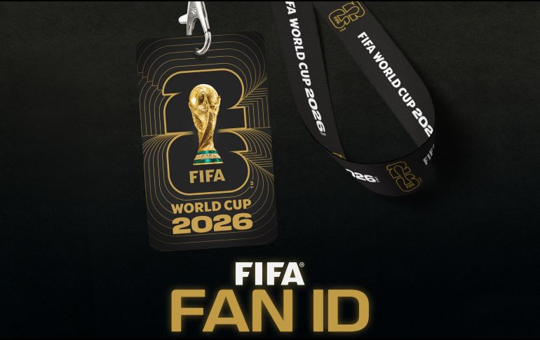 El FIFA Fan ID estará disponible para todos los aficionados con boleto que asistan a los partidos de la Copa Mundial de la FIFA 2026. ESPECIAL / FIFA