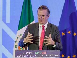 Este encuentro fue la primera cumbre bilateral en más de una década entre la Unión Europea y la nación mexicana. EFE/I. Esquivel