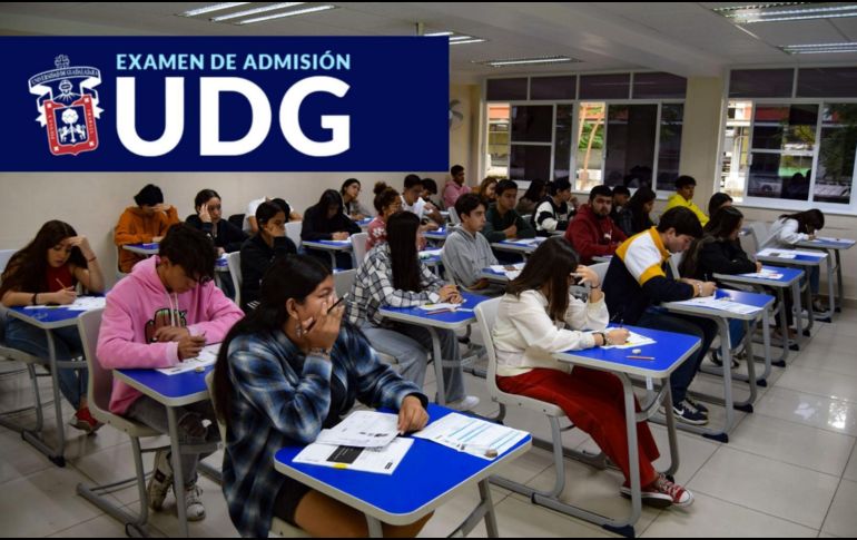 La Prueba de Aptitud Académica aplicada por la UdeG evaluó habilidades matemáticas, verbales y cognitivas de los aspirantes. EL INFORMADOR/ESPECIAL