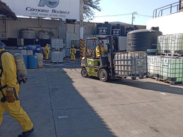 Las causas del derrame en la Zona Industrial de Guadalajara continúan bajo investigación por parte de los especialistas. ESPECIAL