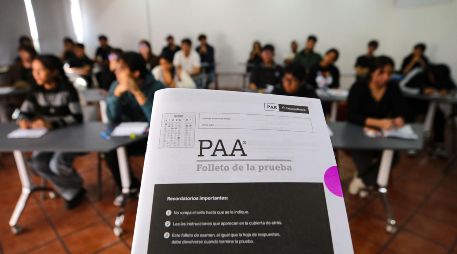 La jornada de exámenes en los centros universitarios transcurrió de manera ordenada y sin incidentes reportados por las autoridades universitarias. ESPECIAL/UDEG