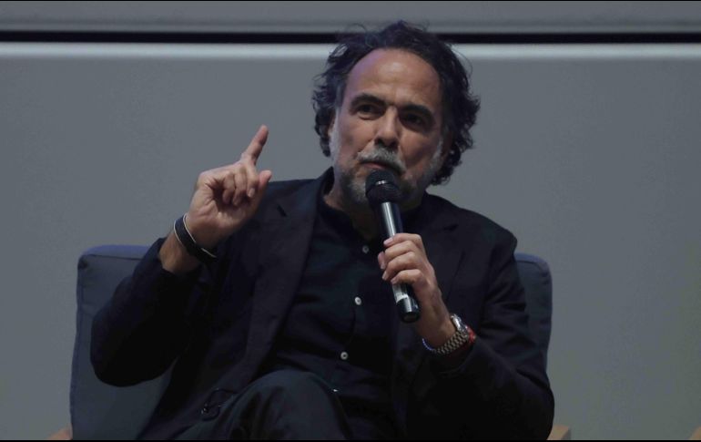Alejandro González Iñárritu. El cineasta habló ante cientos de seguidores sobre su cine y la vida. SUN/G. Pano