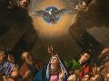 «Sopló sobre ellos y les dijo: "Reciban el Espíritu Santo. A los que les perdonen los pecados, les quedarán perdonados; y a los que no se los perdonen, les quedarán sin perdonar"». WIKIPEDIA/«Pentecostés», de Juan Bautista Maíno