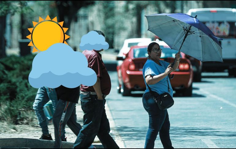 Pese a que en Guadalajara se prevé un día medio nublado a nublado, las altas temperaturas no perdonan este 24 de mayo. EL INFORMADOR / ARCHIVO