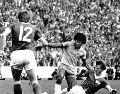 La primera serie de Alemania  de 18 partidos con festejo abarcó desde Italia 1934 hasta su primer encuentro en Chile 1962EFE / ARCHIVO