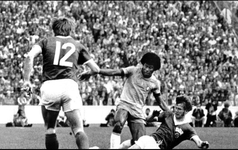 La primera serie de Alemania  de 18 partidos con festejo abarcó desde Italia 1934 hasta su primer encuentro en Chile 1962EFE / ARCHIVO