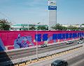 El mural, que fue pintado por un colectivo, fue inaugurado el pasado 16 de mayo. ESPECIAL/Gobierno de Guadalajara