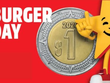 Miles de clientes en México buscarán aprovechar la promoción de hamburguesas a 1 peso. CARL