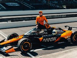 Patricio O’Ward mantiene una constante presencia en la pelea por la victoria en Indy 500, aunque las estrategias y banderas amarillas le han impedido coronarse. X/ @PatricioOWard.