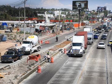 La ampliación vial y nuevas obras de movilidad en la zona aeroportuaria de Guadalajara buscan mejorar la conectividad rumbo al Mundial 2026. EL INFORMADOR/ J. ACOSTA.