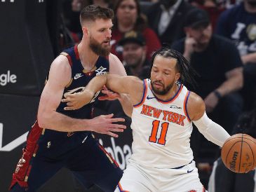 Los Knicks aplastaron a Cleveland y regresan a unas Finales de la NBA por primera vez desde 1999. EFE/ D. MAXWELL.
