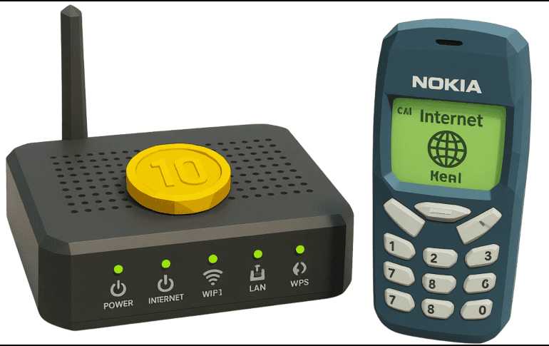 Miles de usuarios con mucho tiempo libre en la internet aseguran que una monedita en el módem del WiFi vuelve la señal inalámbrica veloz, estable y potente como nuestro futuro. ESPECIAL